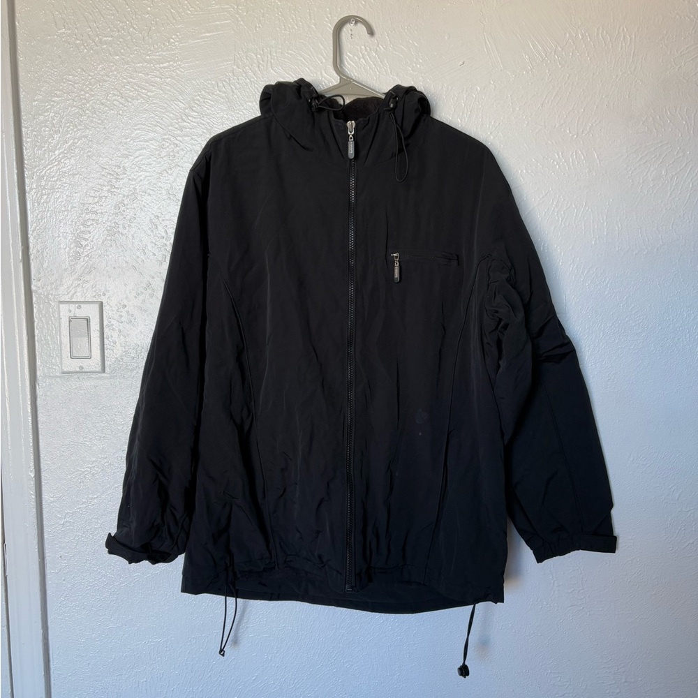 Braetan women’s Black Windbreaker hooded Jacket
